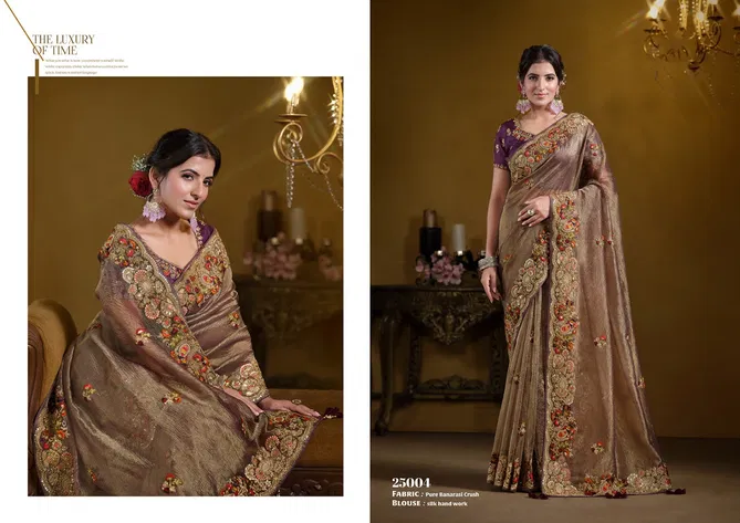 Rajasvi By Mahotsav Designer Wedding Wear Saree Wholesale Price